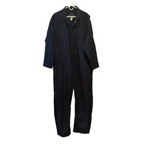 Berne Apparel Blue Canvas/Cotton Work/Mechanic/Farm Chore Jumpsuit Men's 2XL